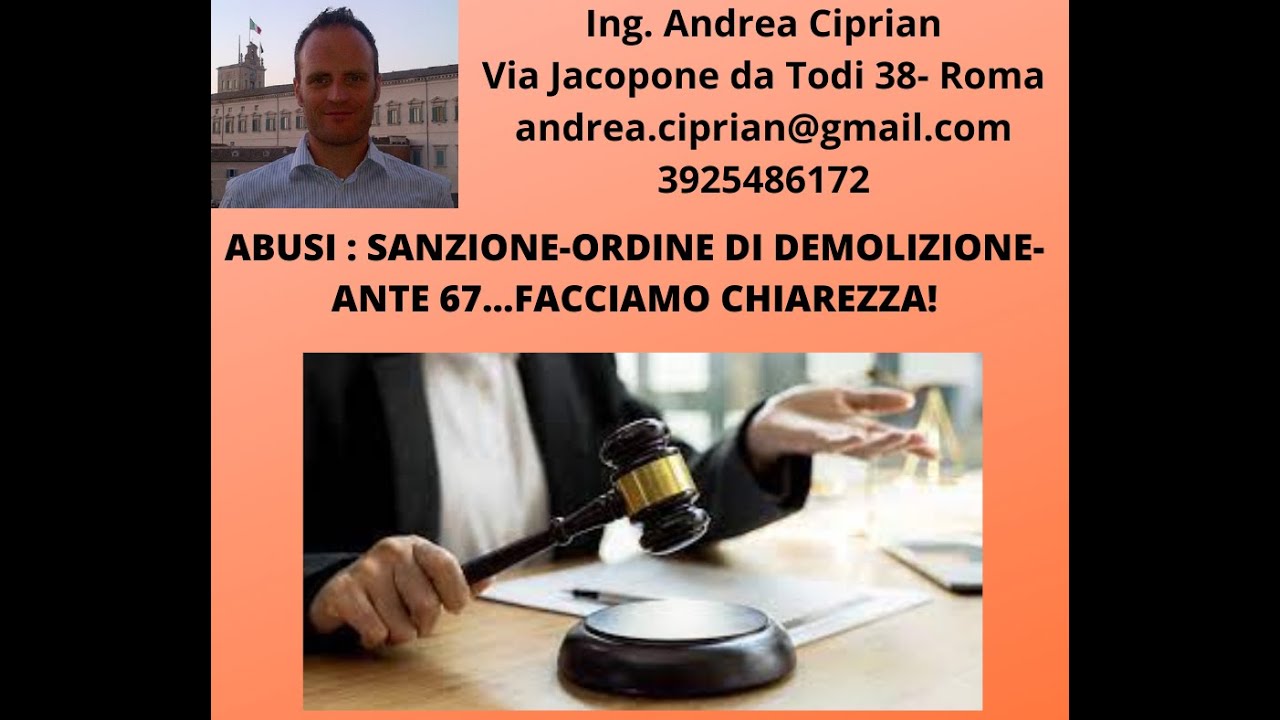 Abusi Edilizi: Sanzione o Demolizione?