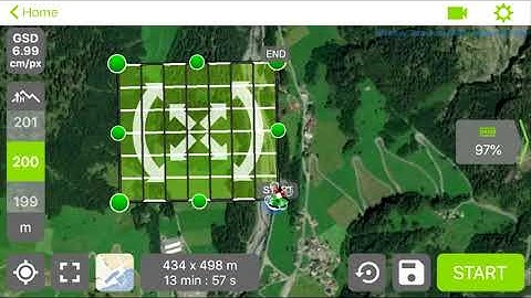 Part 2/5; Mapping with drones, “Creating and uploading the flight to your drone”