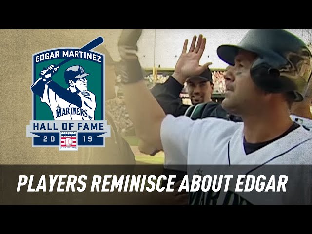 Players Reminisce about Edgar Martinez 