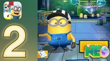 Despicable Me: Minion Rush Gameplay Walkthrough Part 2 - Missions (iOS, Android)