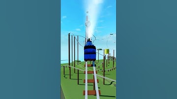 Boulder vs Thomas the tank engine create a cart ride #roblox #shorts