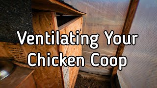 Ventilation Basics for Any Chicken Coop in a Cold Winter