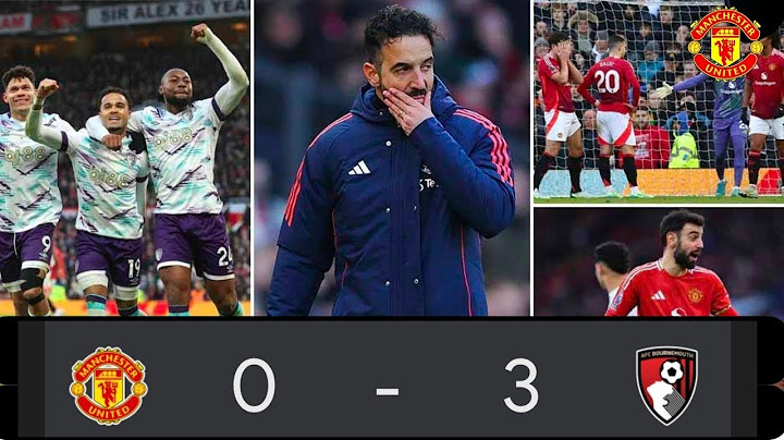 Bournemouth Stun Manchester United with 3-0 Masterclass at Old Trafford | Highlights