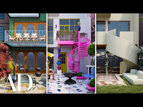 3 Interior Designers Transform The Same Backyard | Space Savers | Architectural Digest