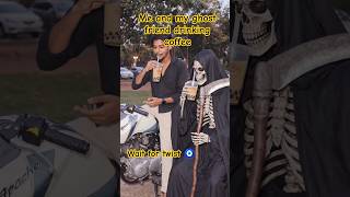 Wait kro end 🧿😀 coffee time my ghost Friends #aitrend #ai #viralvideo #ghost #trendingshorts