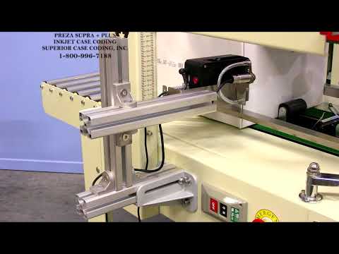 Preza SUPRA + PLUS Inkjet Case Coding