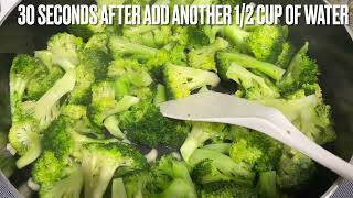 My kid’s asked me to make this twice a week/delicious healthy stir fry broccoli with garlic
