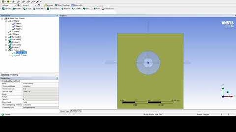 2D Interior boundary condition using ANSYS Mesher