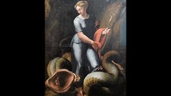 Sainte Marguerite d’Antioche, qui apparut à Jeanne d’Arc (+307), par Arnaud Dumouch