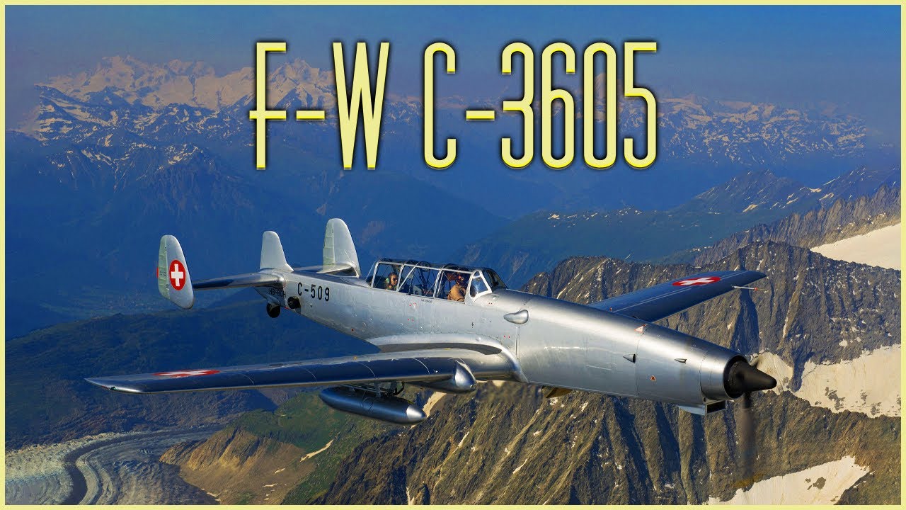 F+W C-3605: The Unique Swiss Warbird With an Incredible Design