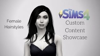 The Sims 4 | Custom Content Showcase | Female Hairstyles The Sims 4 | Custom Content Showcase | Female Hairstyles