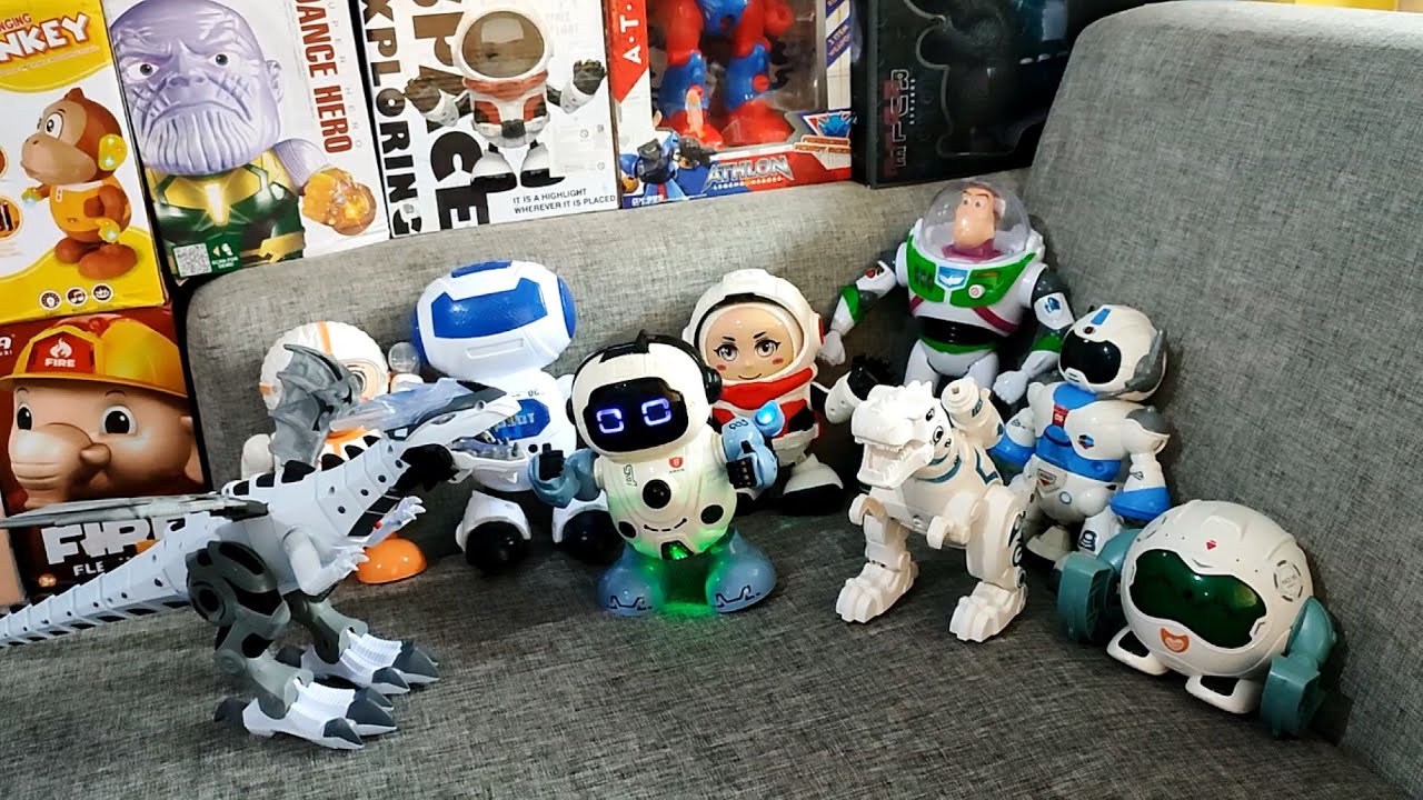 mainan robot dance heroes