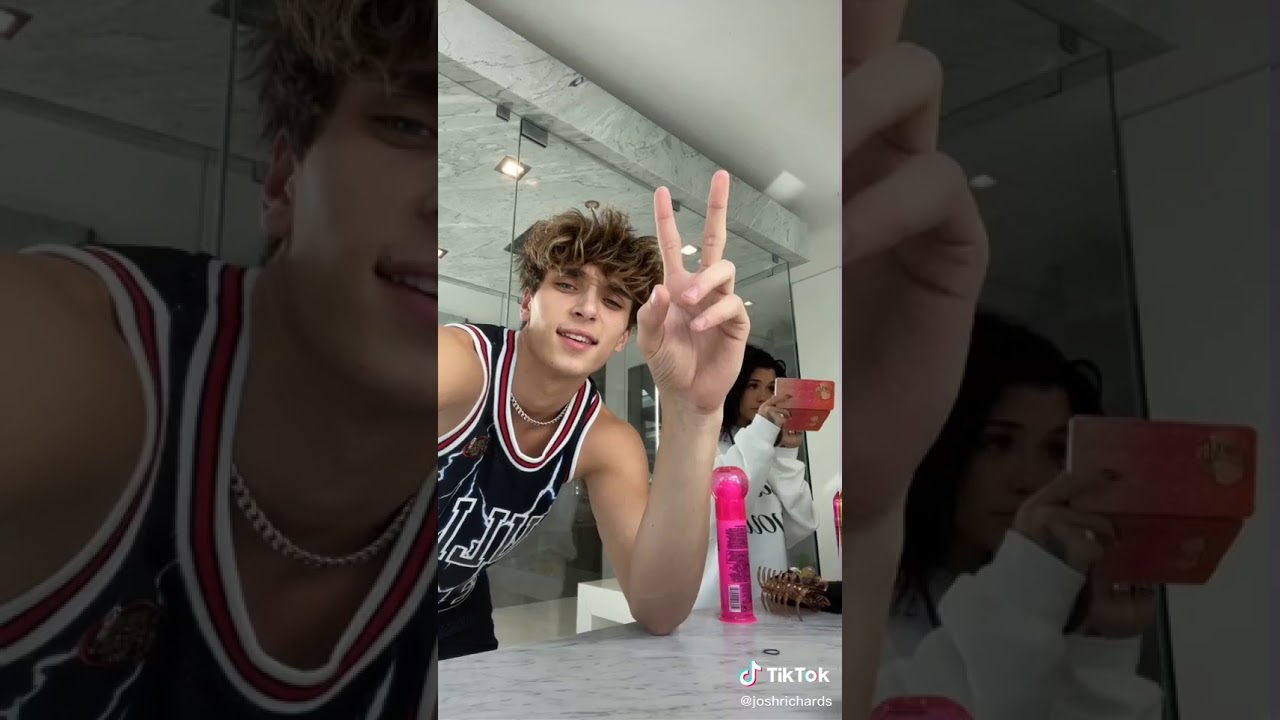Josh Richards latest TikTok with nessa