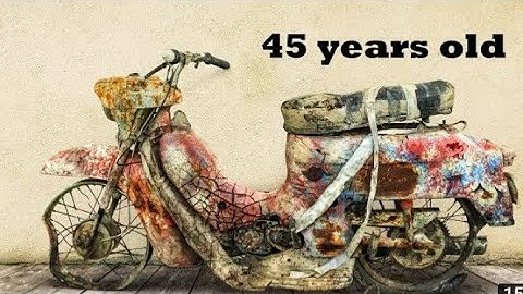 Restoration Abandoned Old Motorcycle Jawa 50 two stroke engine 1977 @restoremachines