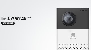 Insta360 4K@15fps 360-degree dual-lens Camera