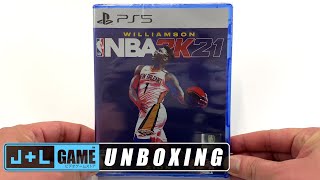 NBA2K21 Unboxed PS5 with full game Heat vs Lakers