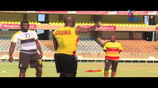 Ghana national team intensifies training at Kasarani