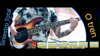 #bajo de la #canción "O Tren" del #grupo #siniestrototal #galicia #reversion #1983 #1969 #cover