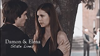 Damon & Elena | State Lines