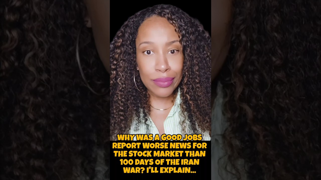 Why Was a Good Jobs Report Worse News For Stocks Than 100 Days of The Iran War? Let Me Explain!