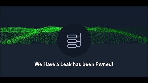 We Have a Leak Hackthebox Challenge Walkthrough