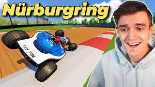 Playing The Nürburgring on Unique Surfaces
