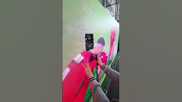Very easy front service tool #ledscreen#leddisplay #eagerled