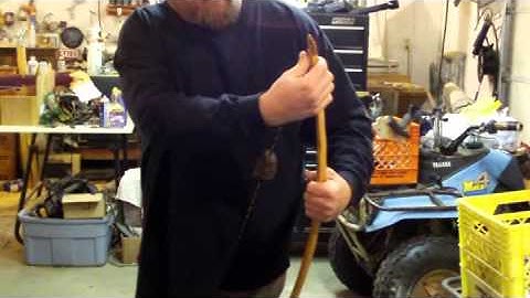 Stringing a Longbow Step Through Method.wmv
