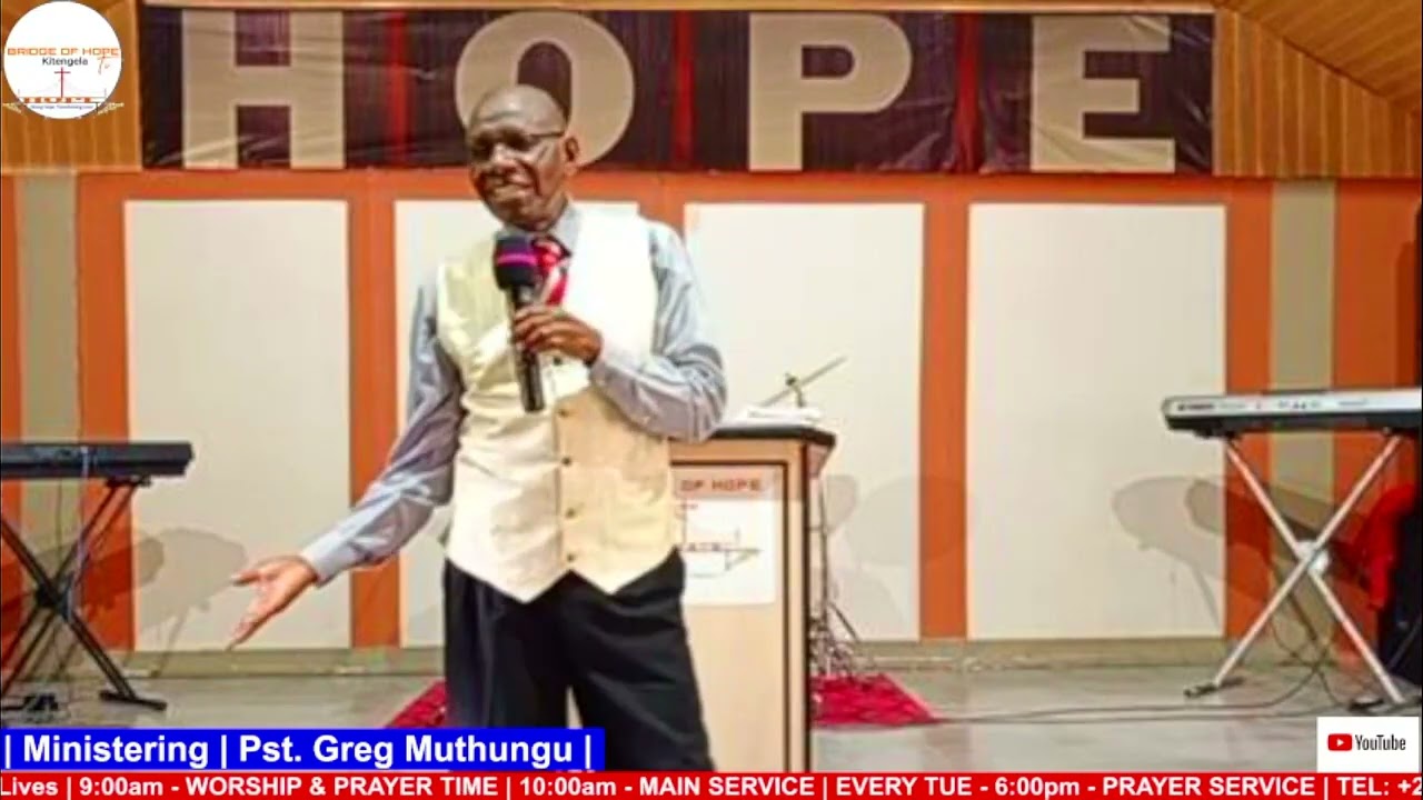 Pst. Greg Muthungu | GOD DESERVES THE BEST - Part1 | 21st Dec 2025