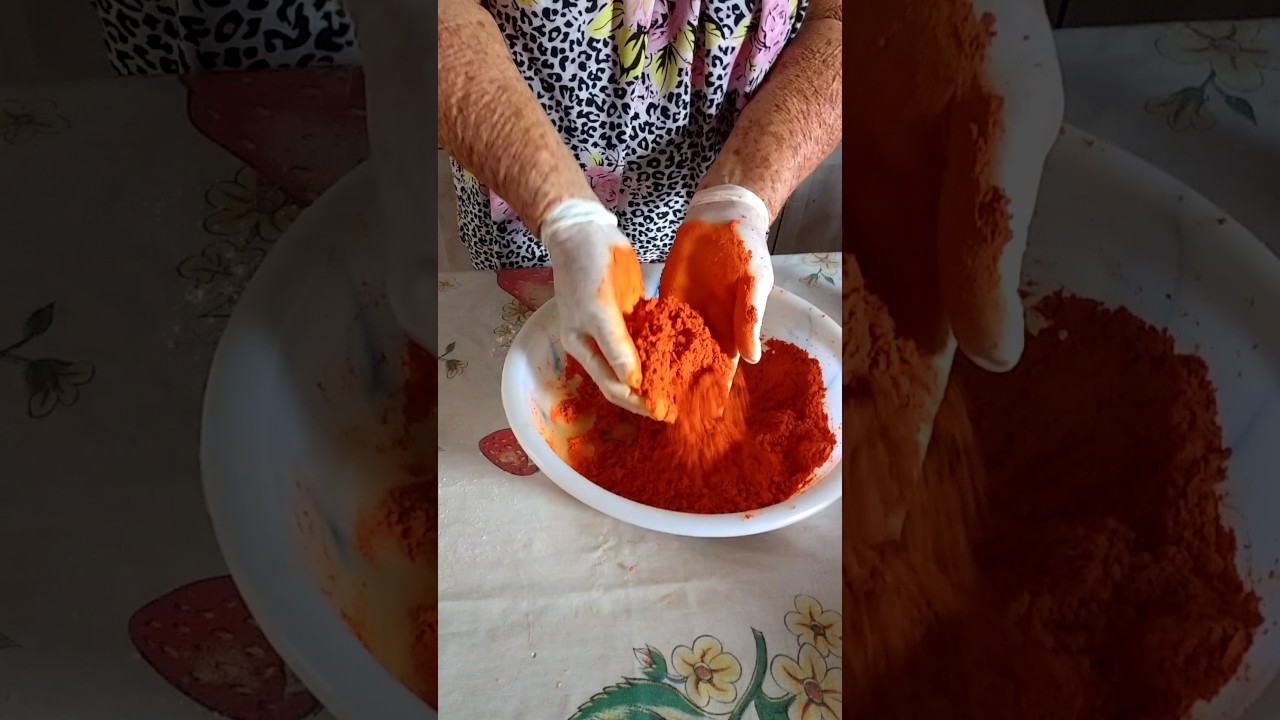 Produção de colorau a partir da semente de urucum YouTube Produção de colorau a partir da semente de urucum YouTube
