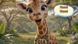 Animal Sound | Giraffe Sound for Kids 🦒 | Gia the Giraffe's Gentle Hum! | JoyChords screenshot 5