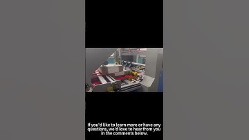 YF carton gluing and folding machine #corrugatedpackaging #packagingsolutions #machine #factory