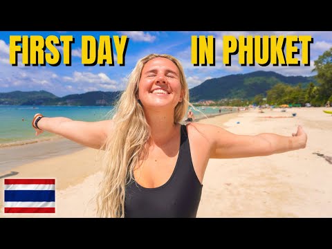 FIRST DAY in Phuket, Thailand! (Patong Beach)