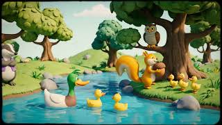 Animated Cartoon Video Sweet Poem And Childrens World Cartoon Squirrel And Nuts,गलहर और नटस