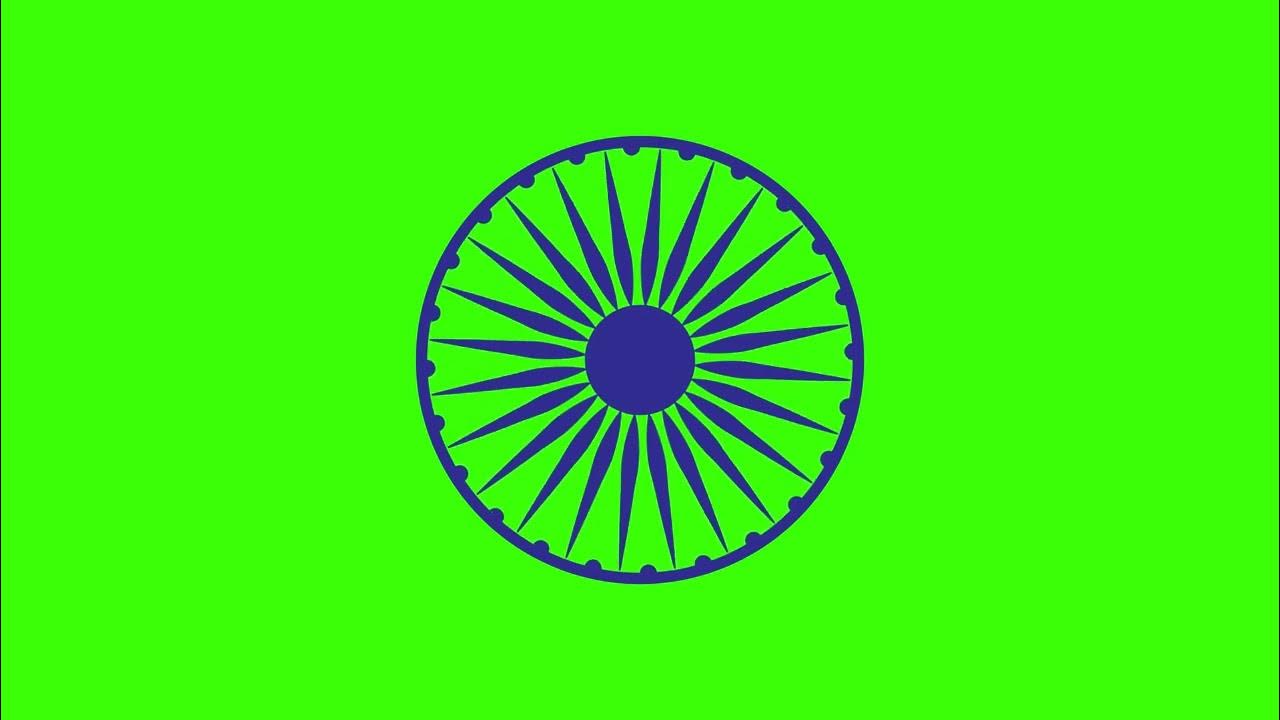 Ashok Chakra Green Screen Effects YouTube