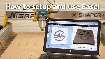 Easel Setup for X Shaper CNC Router | How to use Easel | Nisaro CNC India