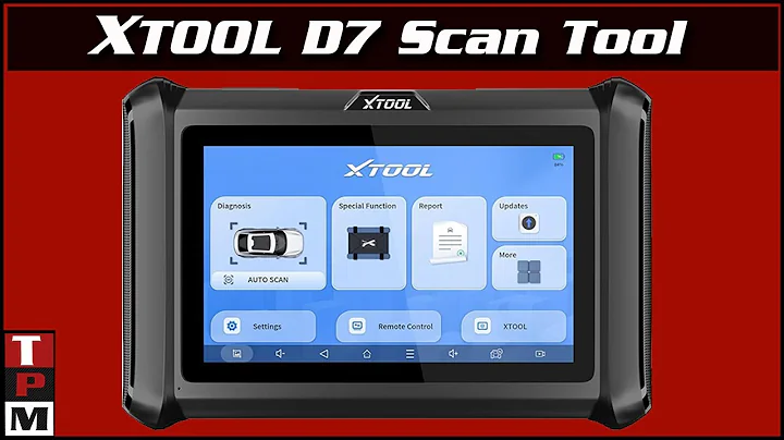 Xtool D7 scan tool test