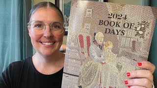 Flosstube WIP Parade of Cross Stitch & Book of Days 2024