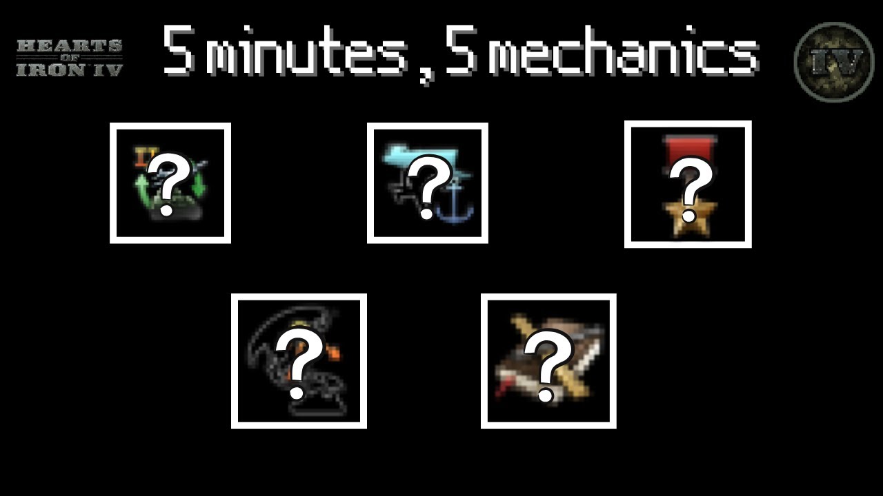 The 5 hardest hoi4 mechanics explained - in under 5 minutes!