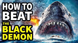 How To Beat THE DEMONIC SHARK In "The Black Demon"