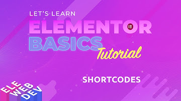 How to use Elementor Shortcodes
