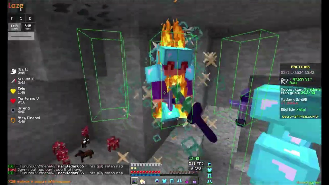 CraftRise Factions - Random Avı (Edit Avı) #craftrise