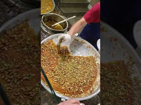 كنافة نفيسه عمان احلى كنافه نابلسيه