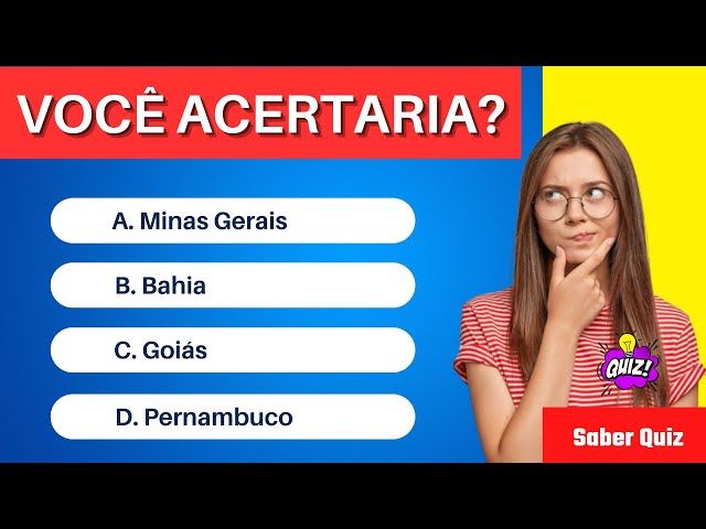 Quiz de Conhecimentos Gerais e Atualidades