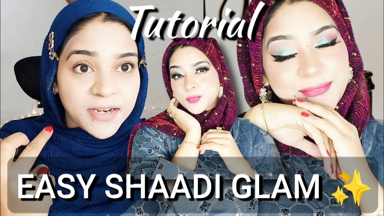 Easy Indian Party Makeup Look for Weddings & Functions | Full Face 💫