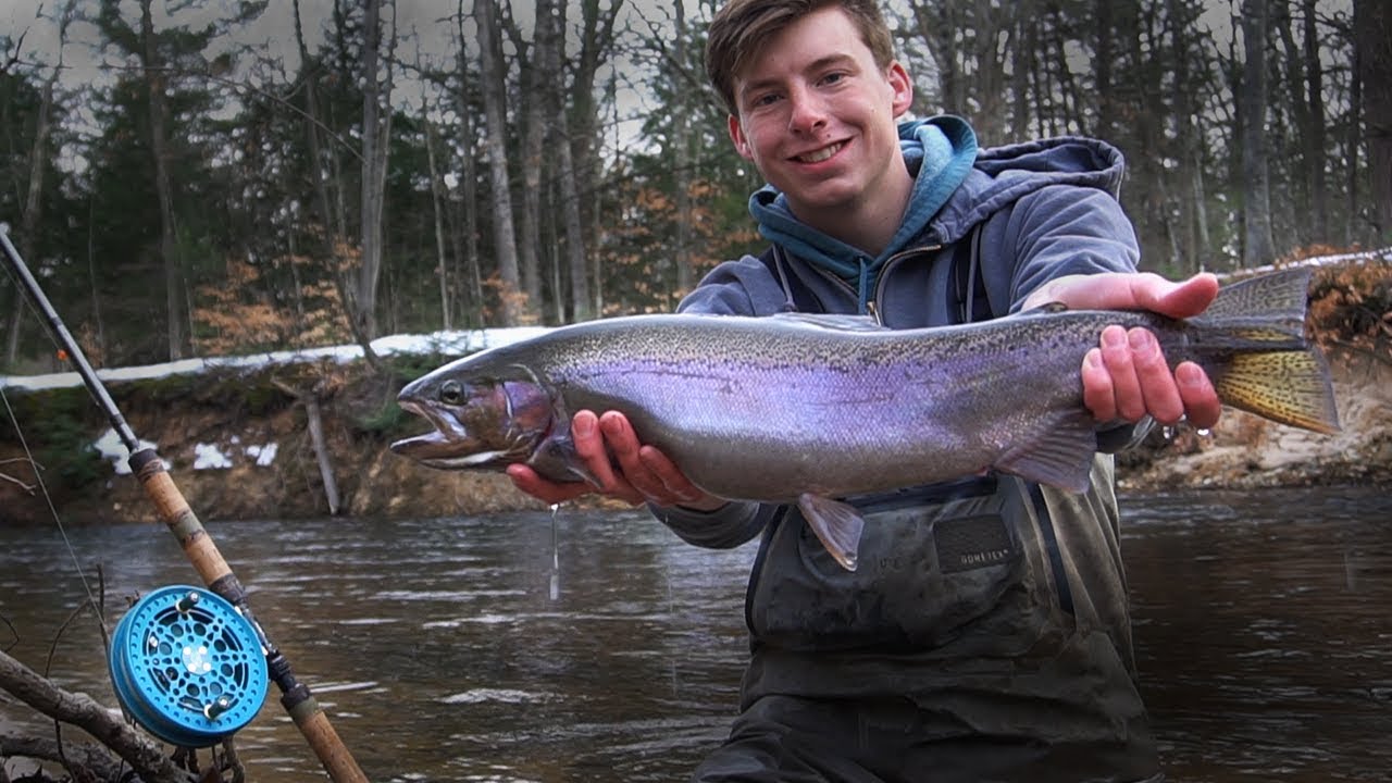 steelhead, rocky river steelhead, chagrin river steelhead, float fishing .....