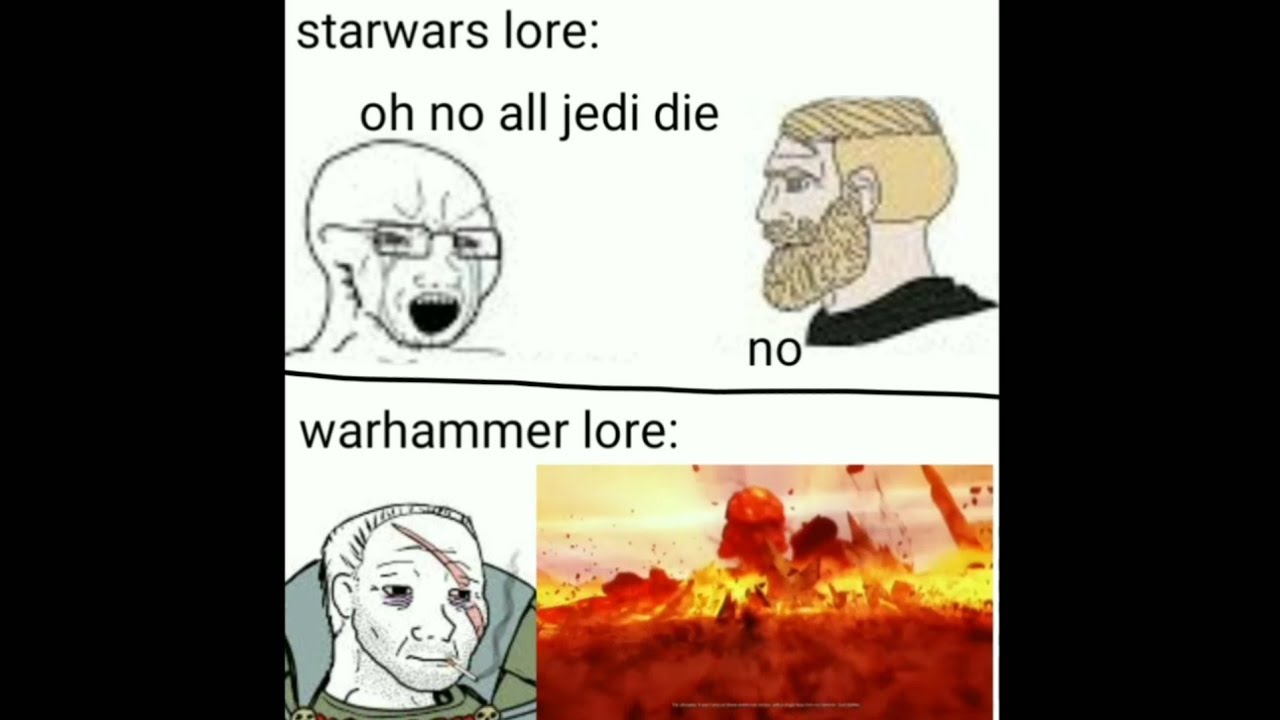Starwars vs warhammer 40k lore