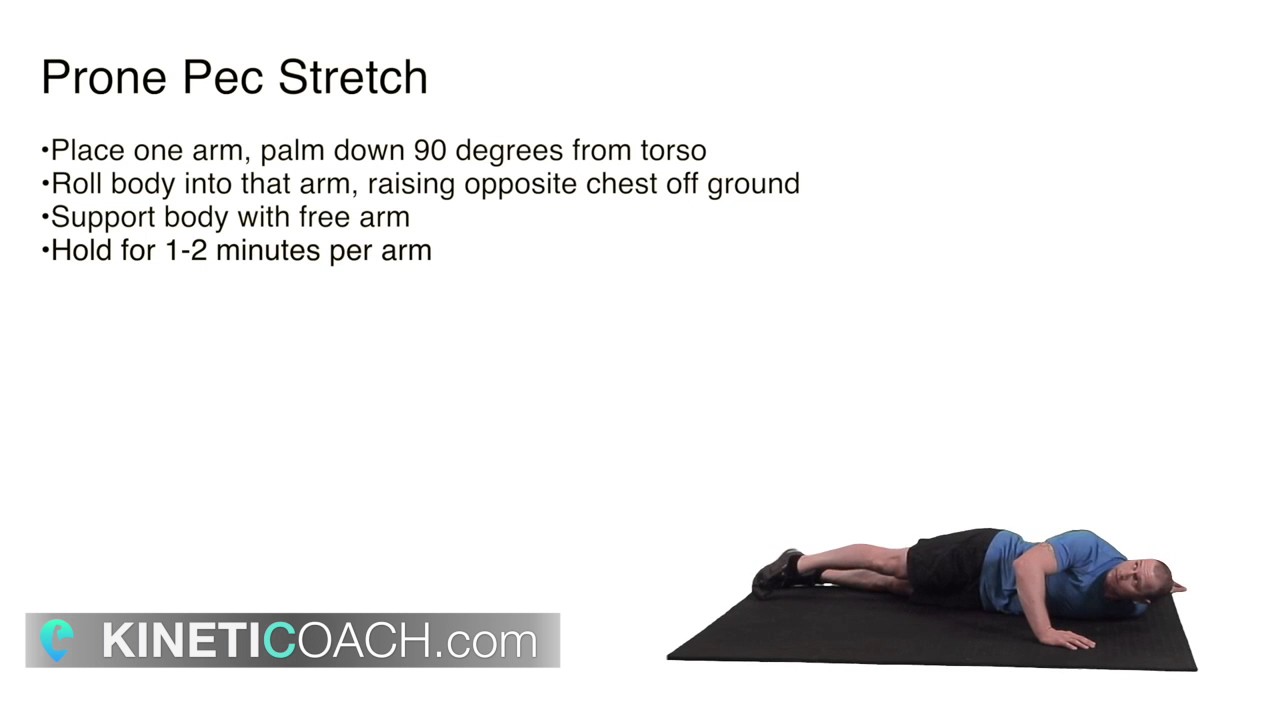 Prone Pec Stretch YouTube