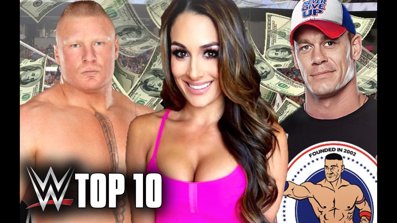 TOP 10 HIGHEST PAID WWE SUPERSTARS YouTube