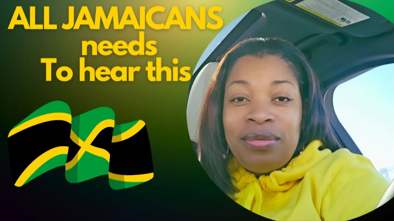 Послание, которое должен услышать каждый 🇯🇲 житель Ямайки
